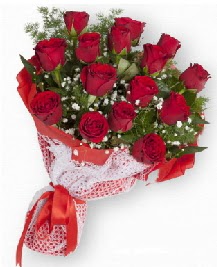 11 kırmızı gülden buket  Şırnak çiçek yolla , çiçek gönder , çiçekçi  