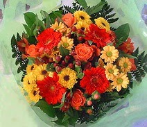  Şırnak çiçek siparişi sitesi  sade hos orta boy karisik demet çiçek 